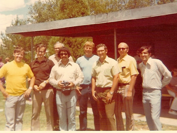 10 year Class Reunion - 1972 - High School Basketball Team 