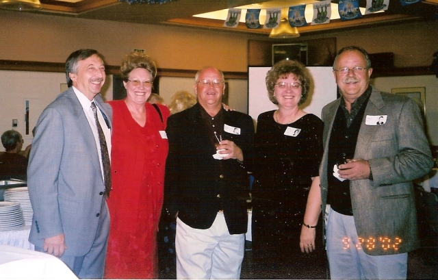 40 Year Class Reunion - 2002 - Star Country School Classmates, Harry, Zee, Jerry, Berna Sue, Larry
