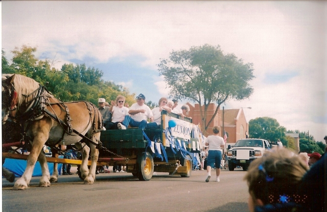 40 Year Class Reunion 2002 - Fall Festival Parade -Float #1